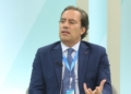 O presidente da Caixa Econômica Federal, Pedro Guimarães, participa do programa Brasil em Pauta  na TV Brasil