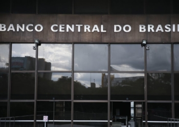 Edifício-sede do Banco Central no Setor Bancário Norte, em lote doado pela Prefeitura de Brasília, em outubro de 1967/Foto: Marcelo Casal Jr/Agência Brasil.