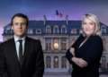 Emmanuel Macron vai para o segundo turno da eleição presidencial francesa contra a candidata da extrema direita, Marine Le Pen/Foto: Reprodução/© RFI.