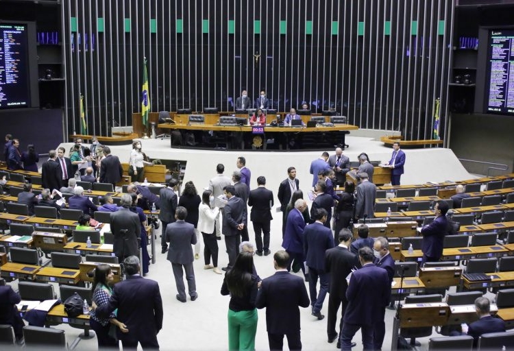 Sessão do Plenário da Câmara dos Deputados/Foto: Paulo Sergio/Câmara dos Deputados/Fonte: Agência Câmara de Notícias.