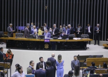 Deputados em sessão do Plenário nesta quarta-feira/Foto: Wesley Amaral/Câmara dos Deputados.