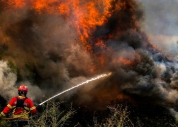 Baião, Portugal: Incêndios no norte são os piores do país desde 2017/Foto: EPA.