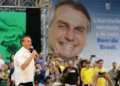 O presidente Jair Bolsonaro fala durante a convenção nacional do Partido Liberal (PL), no estádio do Maracanãzinho, no Rio de Janeiro/Foto: Tomaz Silva/Agência Brasil.