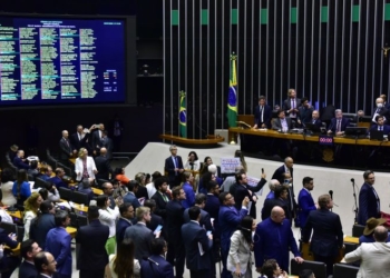 Sessão Plenário da Câmara dos Deputados/Foto: Zeca Ribeiro/Câmara dos Deputados/Fonte: Agência Câmara de Notícias.