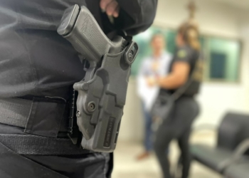 3 Mandados de Busca e Apreensão estão sendo cumpridos/Foto; Divulgação Comunicação Social da Polícia Federal no Ceará.