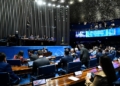 Os governadores discutiram em Plenário a PEC 45/2019/Foto: Roque de Sá/Agência Senado›/Fonte: Agência Senado.